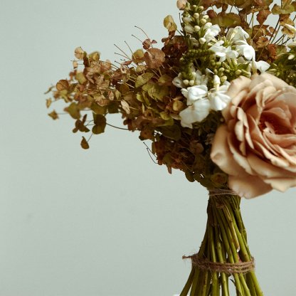 Nude and Gold Toned Bouquet | That Flower Shop