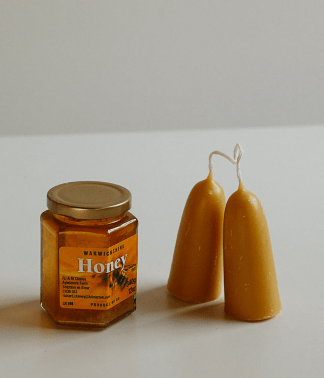 Honey & Beeswax Candle Set