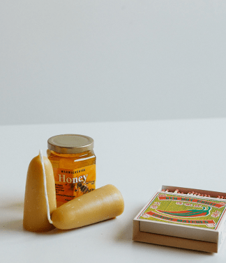Sweet as Honey Gift Set | Candles, Honey & Matches